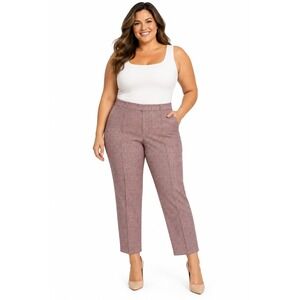 New Talbots Houndstooth Dress Pants Womens Size 14 Workwear Business Office
